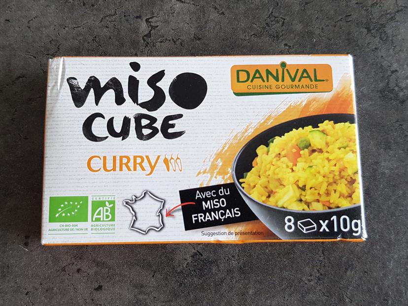 Cube bouillon miso au curry